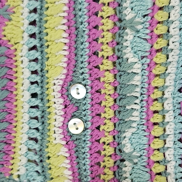 VTG 2000 Susan Bristol Crocheted Sleeveless Top - Picture 3 of 7